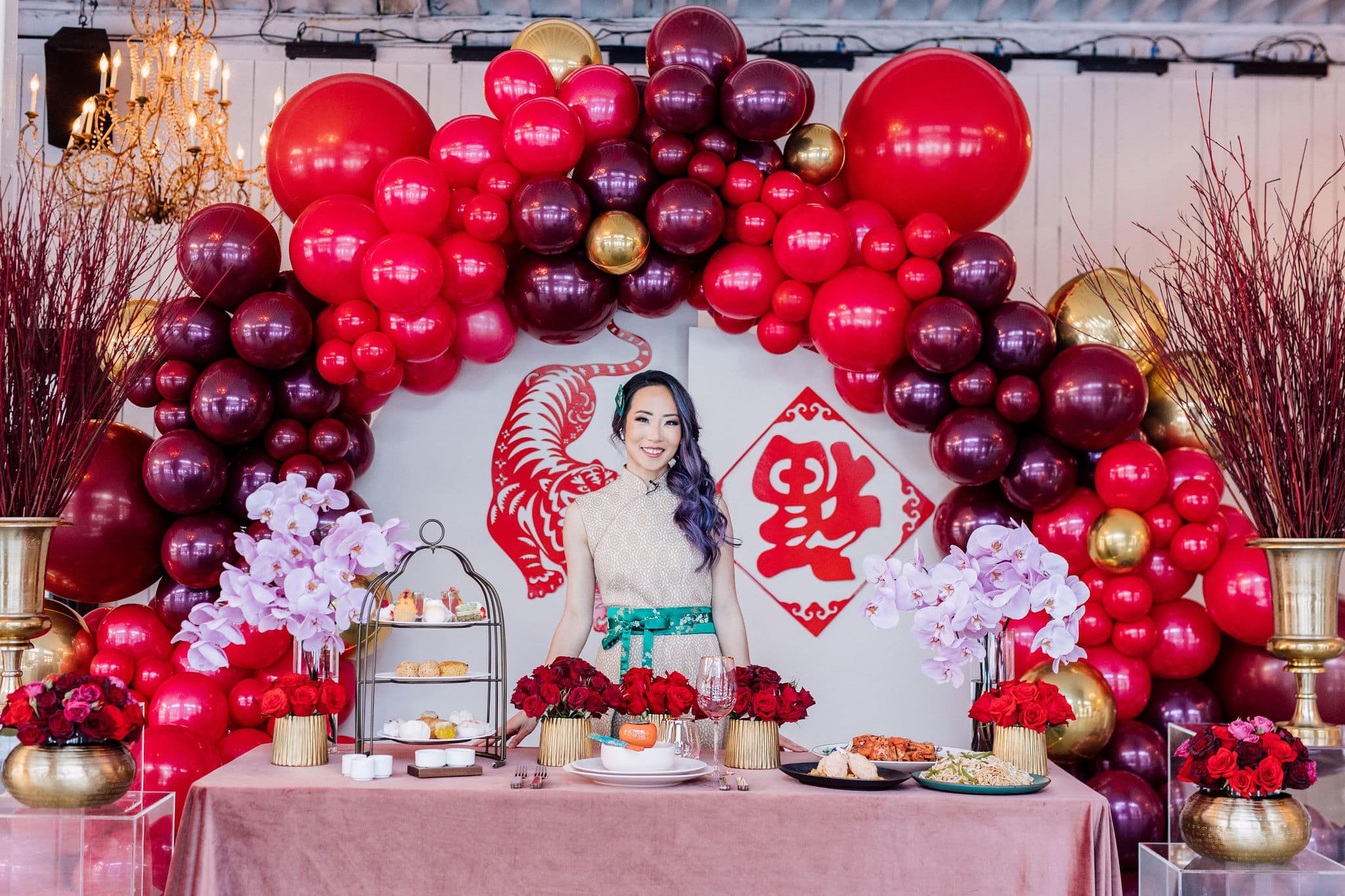 This Lavish Chinese New Year Party Was Packed With Decor and Floral  Inspiration | BizBash
