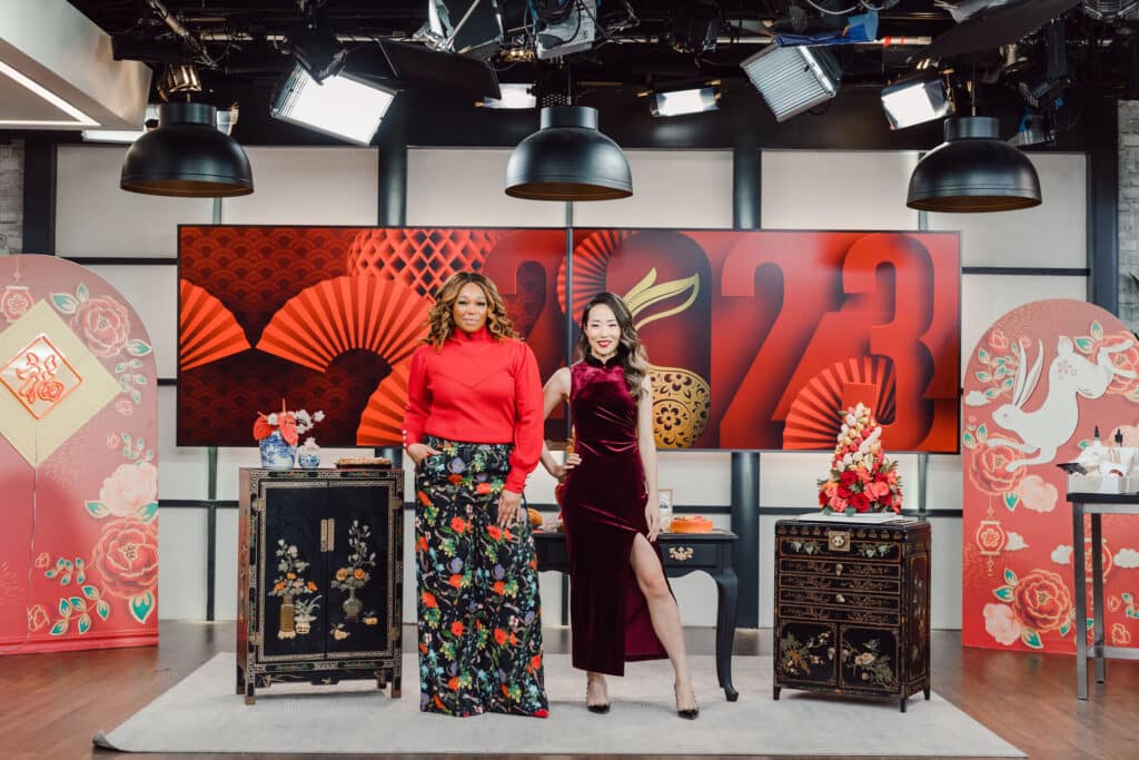Lunar new year party ideas on Cityline with expert and event planner Rebecca Chan