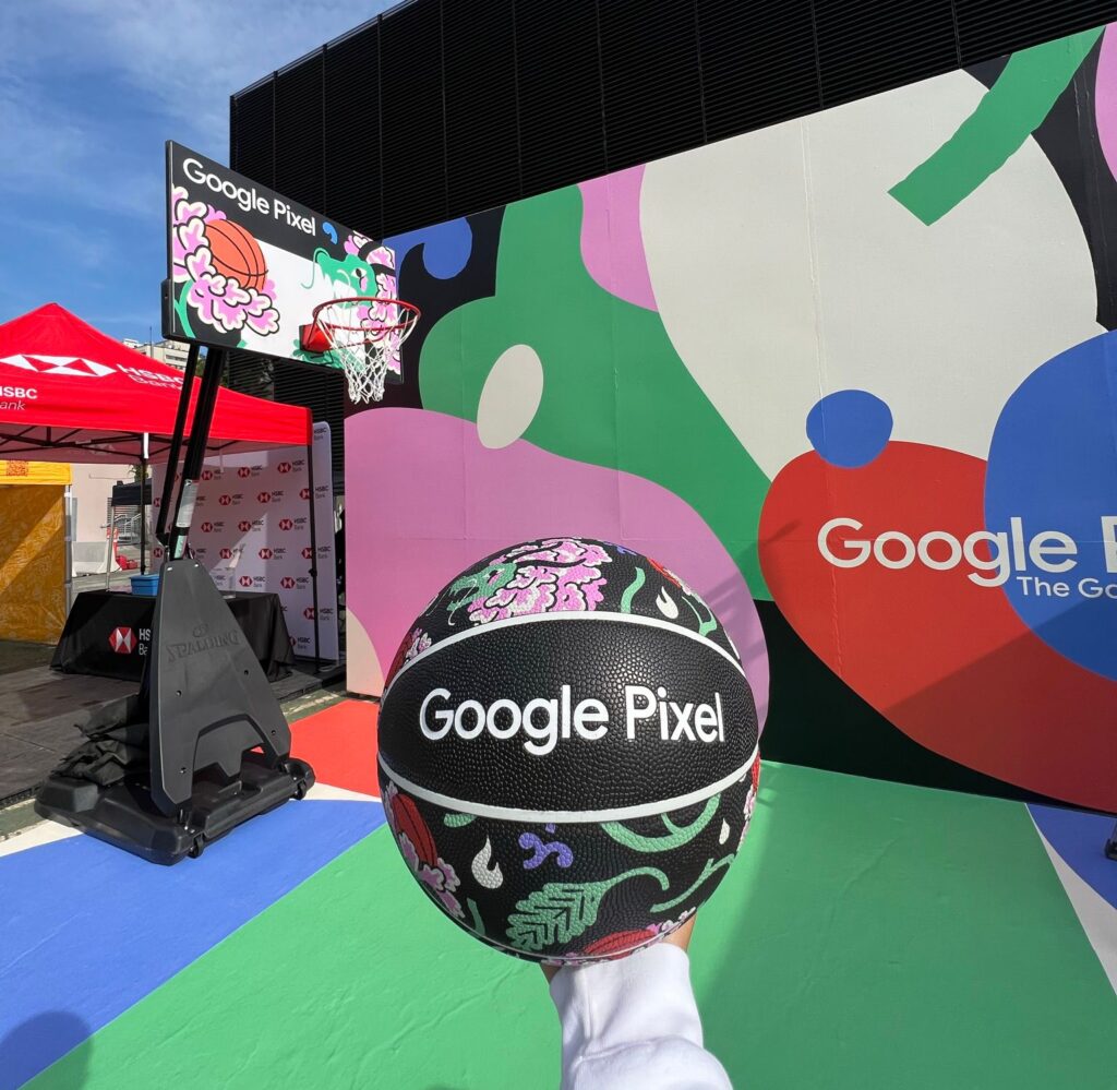 Google Pixel Marketing Activation at CCYAA Celebrity Basketball Tournament in Toronto